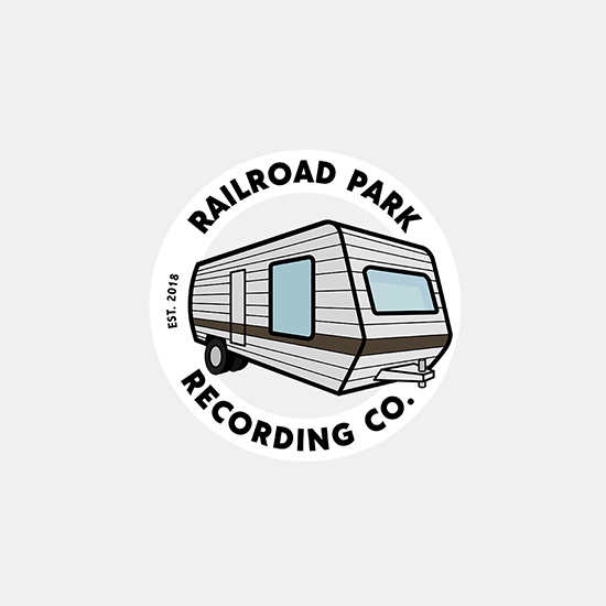 Railroad Park Recording Company Logo Variation