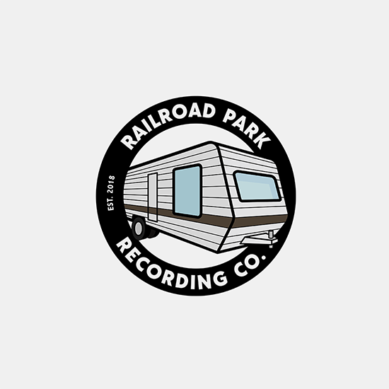 Railroad Park Recording Company Logo Black